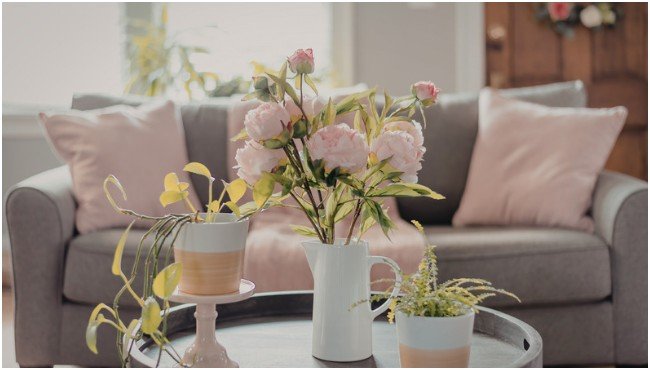 Redecorating a Room with Spring Florals